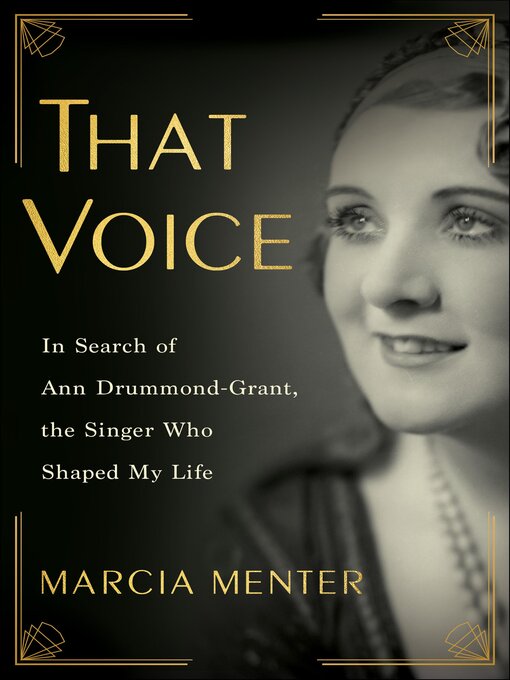 Title details for That Voice by Marcia  Menter - Available